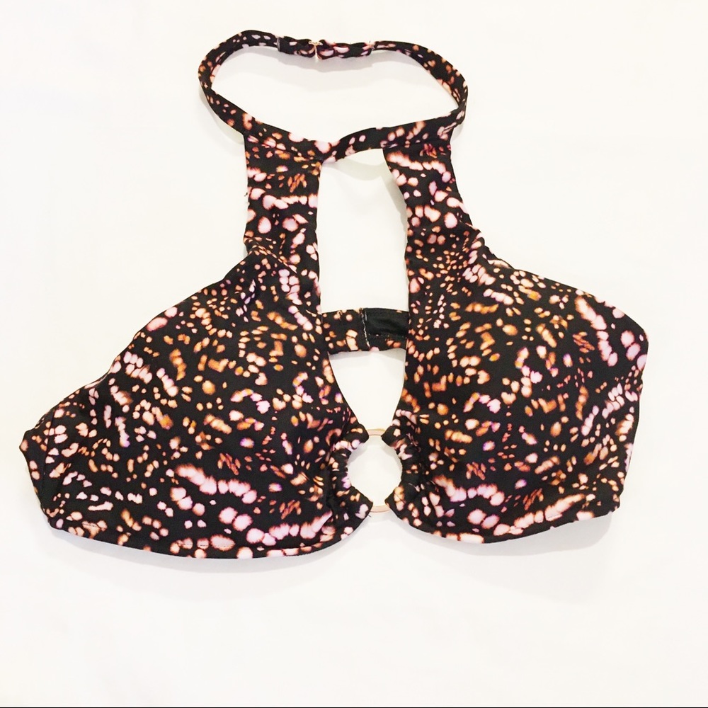 Victoria's Secret Choker Neck Swim Top SZ XL